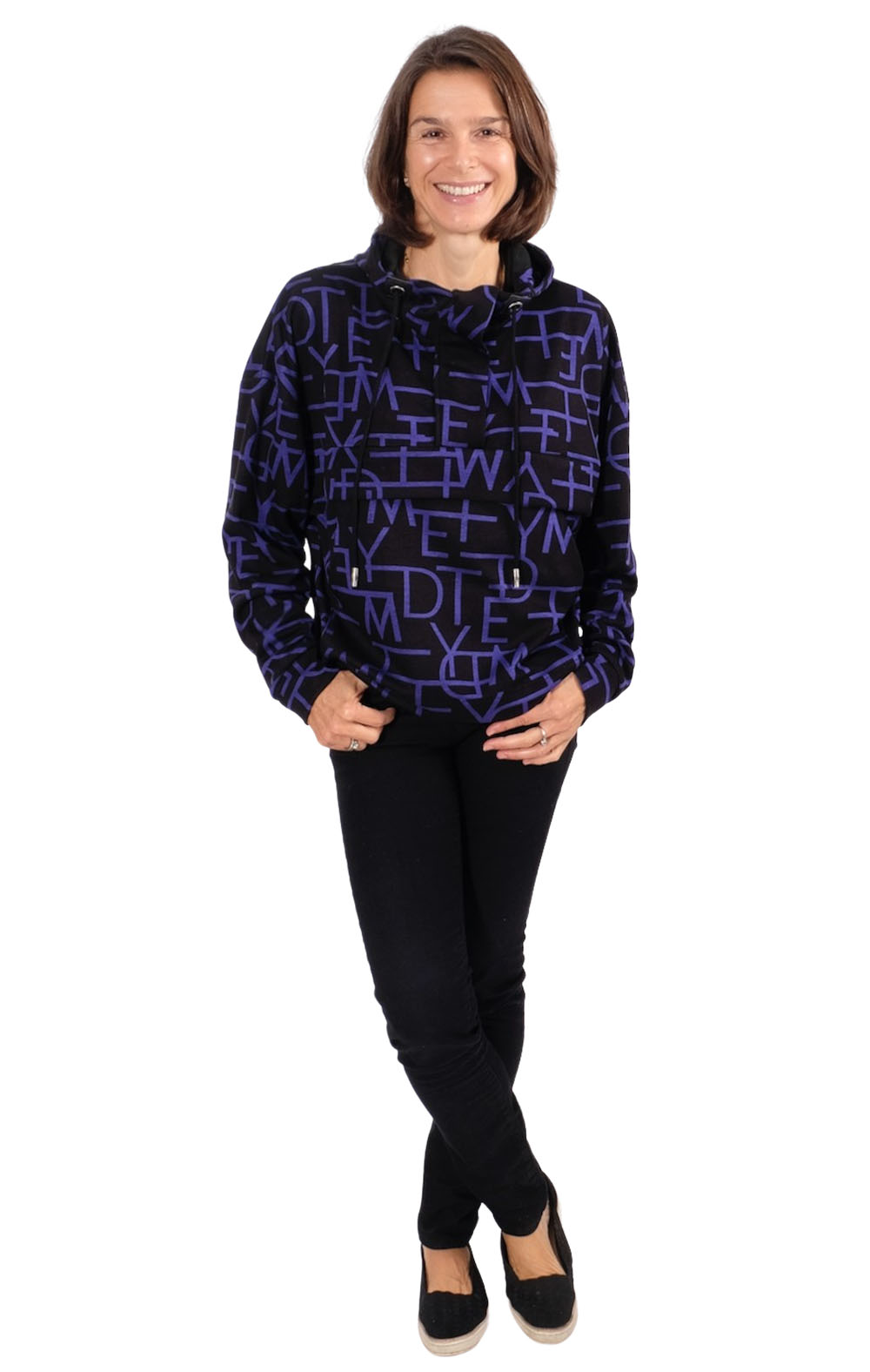 Hoodie / Shirt “MINNA”, Gr. 158 – Damengr. 46 – Bild 9