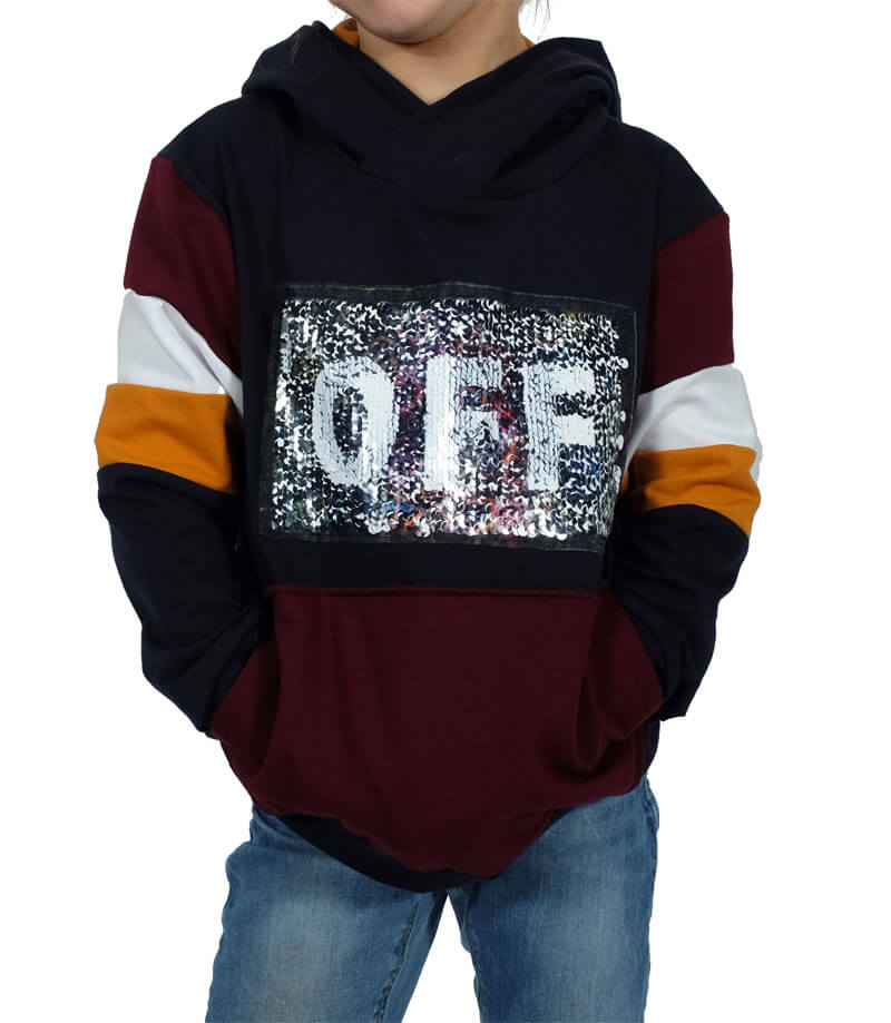 Wendepailletten, Applikation Aufnäher Herz mit Sterne – Bild 7