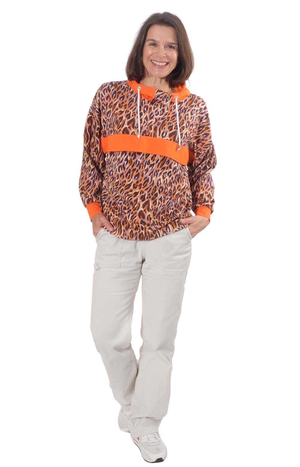 Hoodie / Shirt “MINNA”, Gr. 158 – Damengr. 46 – Bild 7