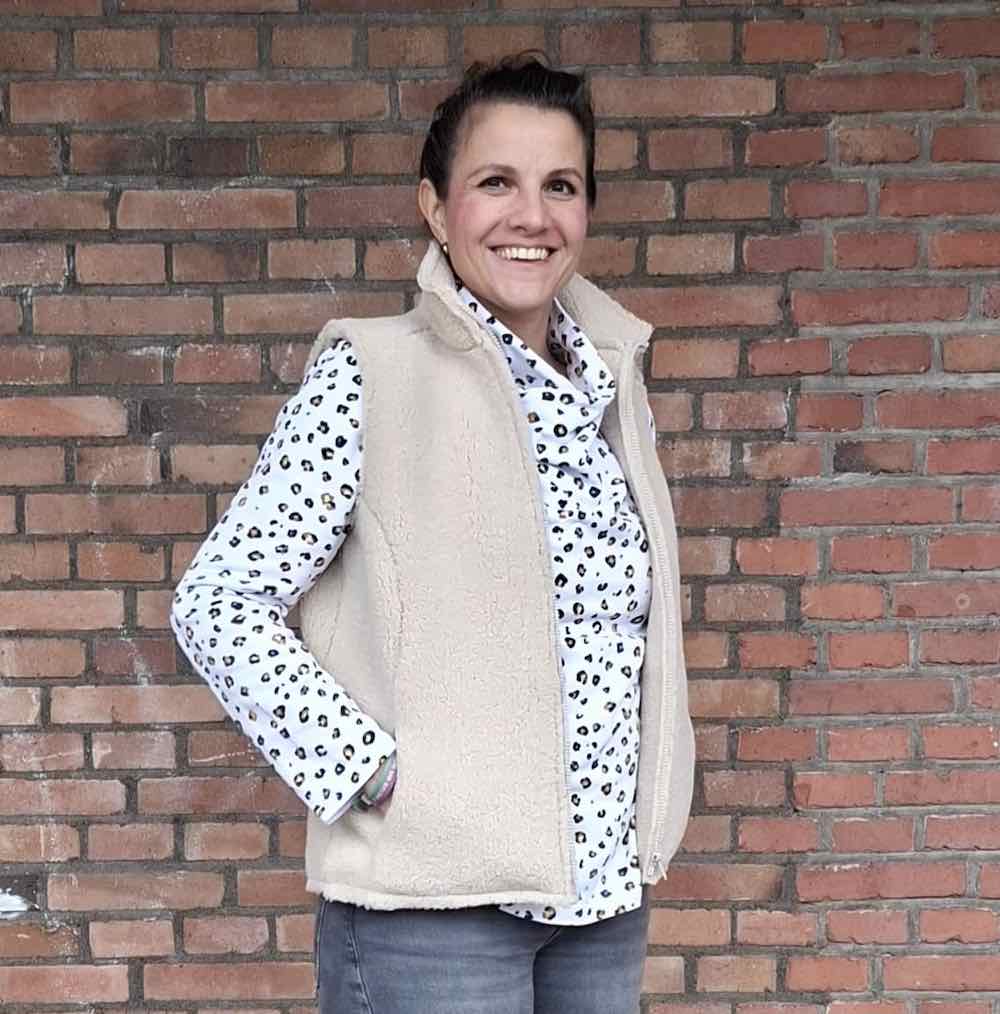 Double Face Teddy – Waschleder – Beige – Bild 4