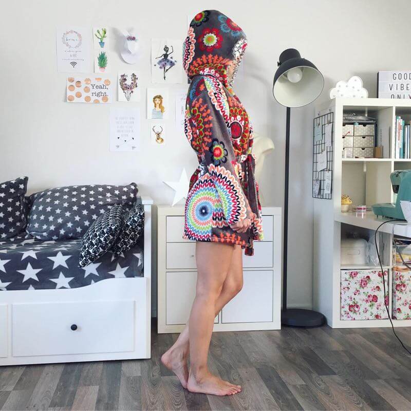 Bademantel “Frea”, Gr. XS – XXL – Bild 4