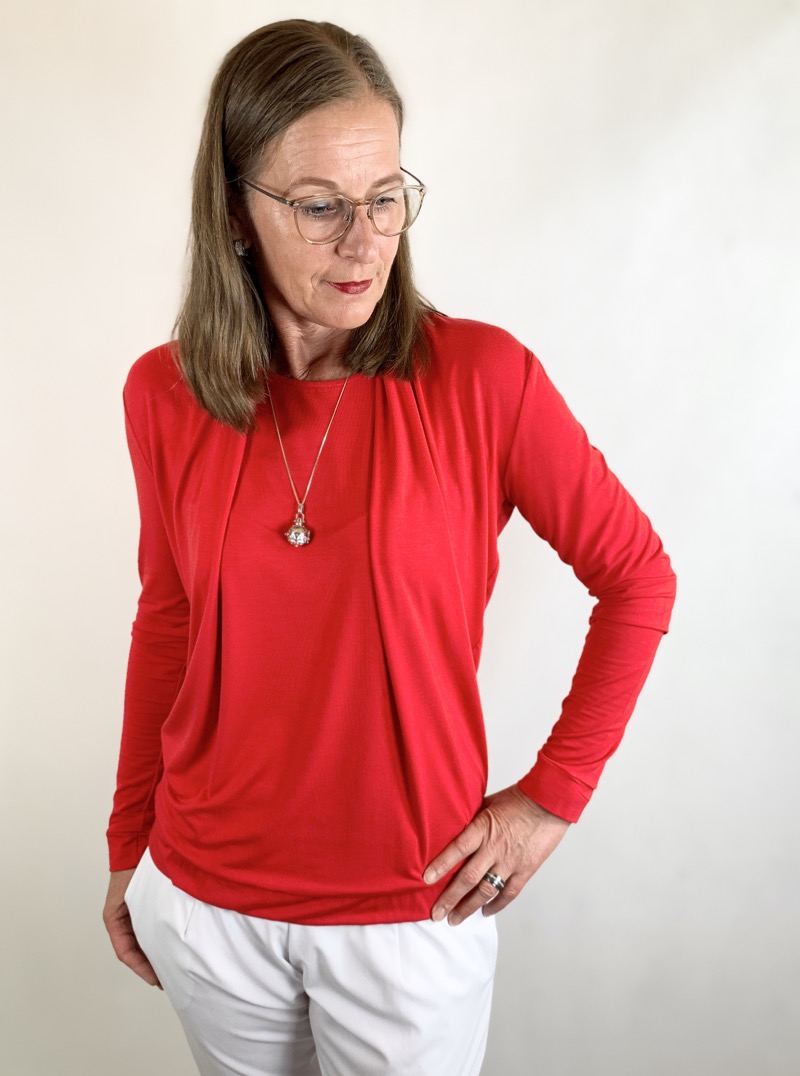 Jersey aus Bambus, unifarben Grau / Dunkelgrau – Bild 8