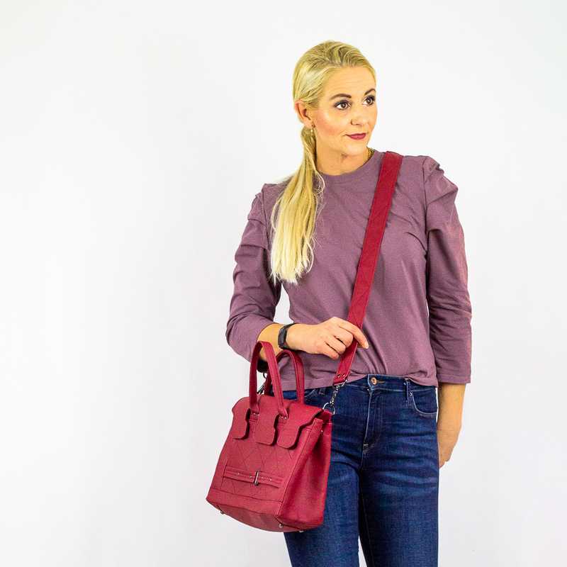 Baumwolljersey, unifarben Mauve – Organic Cotton – Bild 5