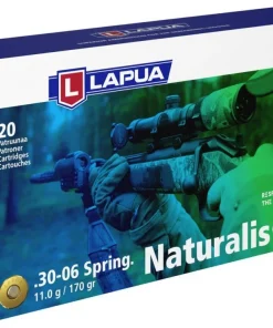 LAPUA Naturalis .30-06 Büchsenpatronen Munition bleifrei