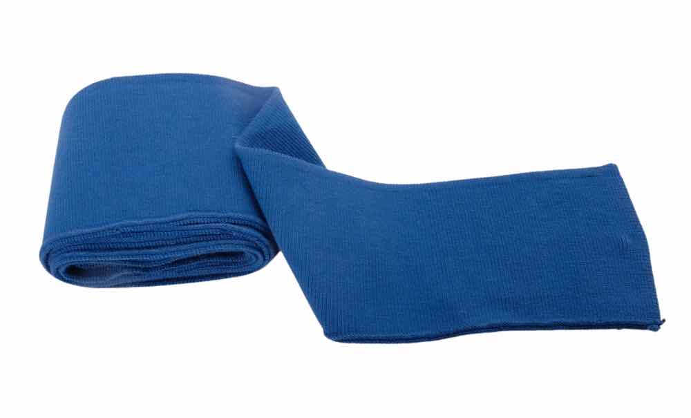 Strickbündchen, Collegebündchen in Royalblau uni – 135 cm – Bild 5