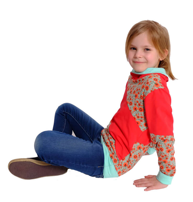 Jersey, unifarben Rot – Bild 6