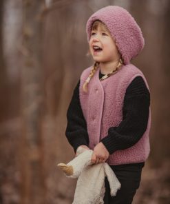 Alwero – Bodywarmer „TYB“ Junior, Biowolle, Venetian Pink, ultra light