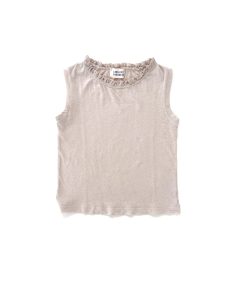 LongLiveTheQueen – Tanktop, Off White, Biobaumwolle
