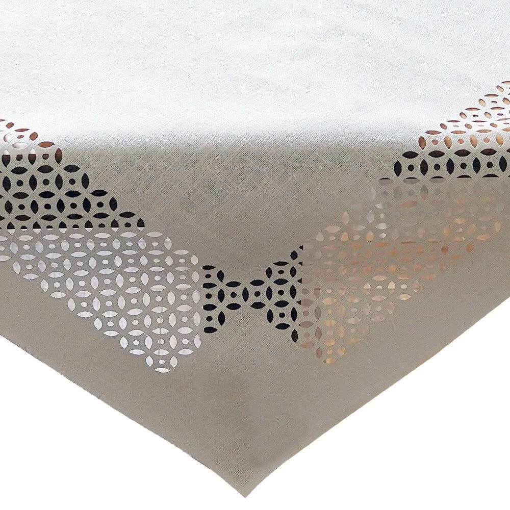 Tischdecke REA 85×85 cm wei0 – Bild 2