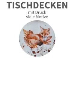 Tischdecken Herbst Druck