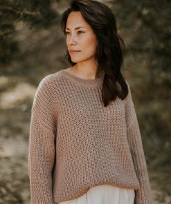 YUKI – Chunky Knit Women, MIST, Bio Baumwolle