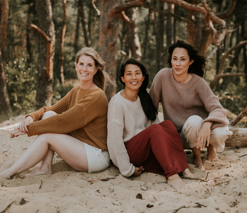 YUKI – Chunky Knit Women, MIST, Bio Baumwolle – Bild 5