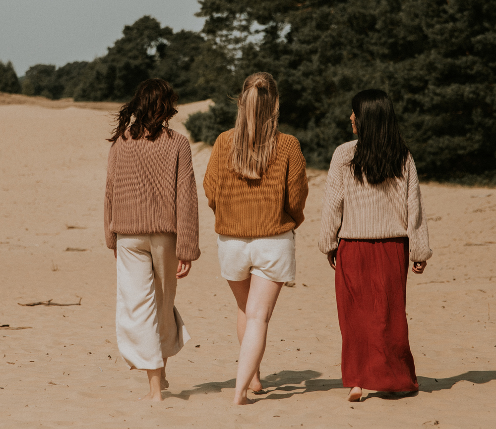 YUKI – Chunky Knit Women, MIST, Bio Baumwolle – Bild 6