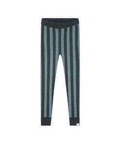 YUKI – Stripes Knitted Leggings, BLUE MONDAY, Bio Baumwolle