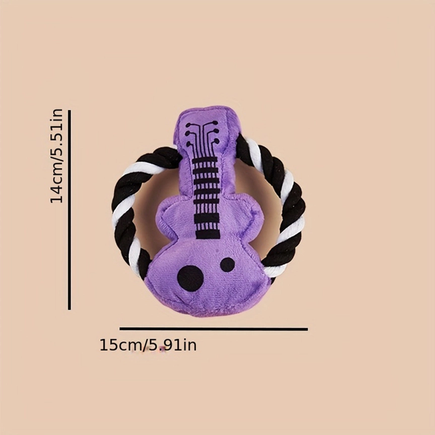 Cheerhunting, Gitarre mit Tau, 13cm (quietscht)