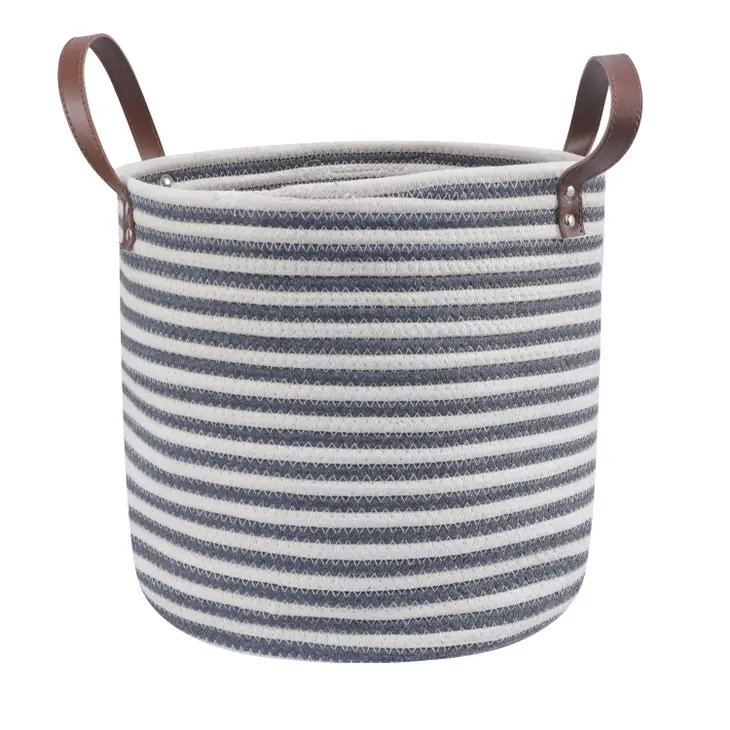 Spielzeugkorb – Dog Toys (gestreift mit Griffen) – Bild 4