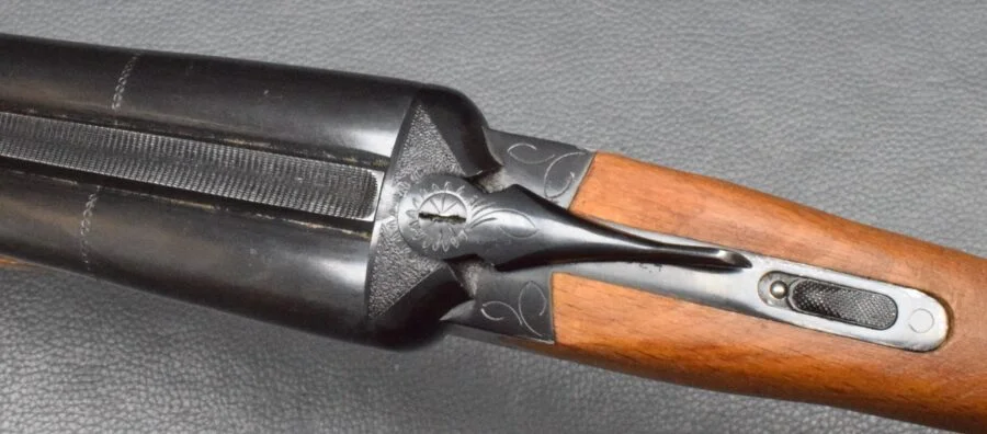 Baikal Doppelflinte NKK-43E Kaliber 12/70, LL 72cm, DA, gut – Bild 4