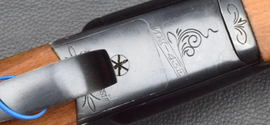 Baikal Doppelflinte NKK-43E Kaliber 12/70, LL 72cm, DA, gut – Bild 6