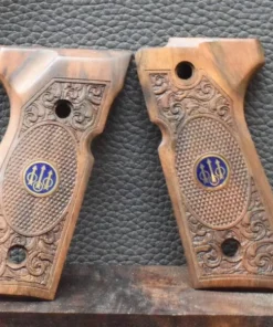 Beretta Mod.92FS,  Modell Ziserlierung mit Logo, Walnuss, Befestigung seitlich, Neuware zum Sonderpreis!