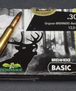30-06 von Brenneke Basic 20 Patronen,12,0g/185gr, zum Sonderpreis