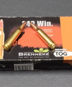 20 Patronen, Brenneke , Kal. .243Win., TOG, 6,2g/96gr, zum Sonderpreis!