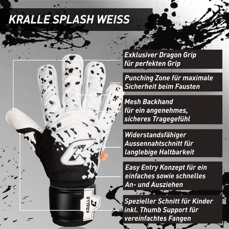 Kralle Splash Weiß – Bild 4