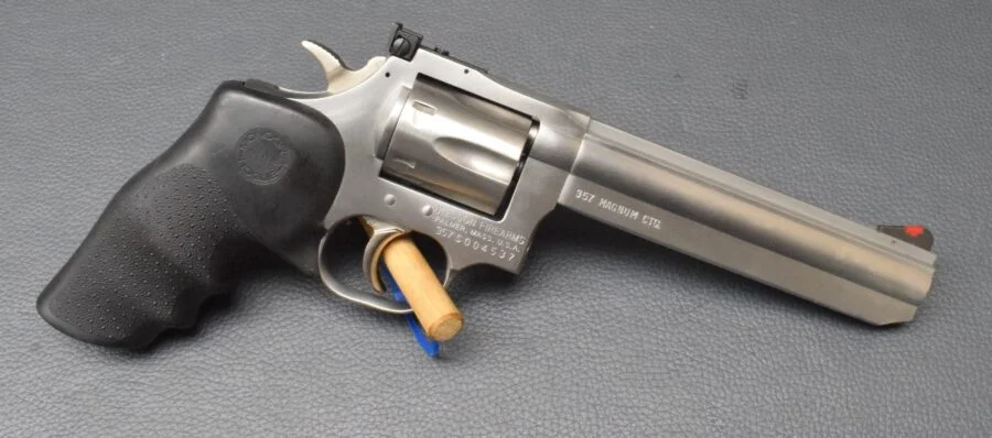 Dan Wesson Modell 715, 6″, Kal. 357 Mag, defekt, Ersatzteilspender! – Bild 3