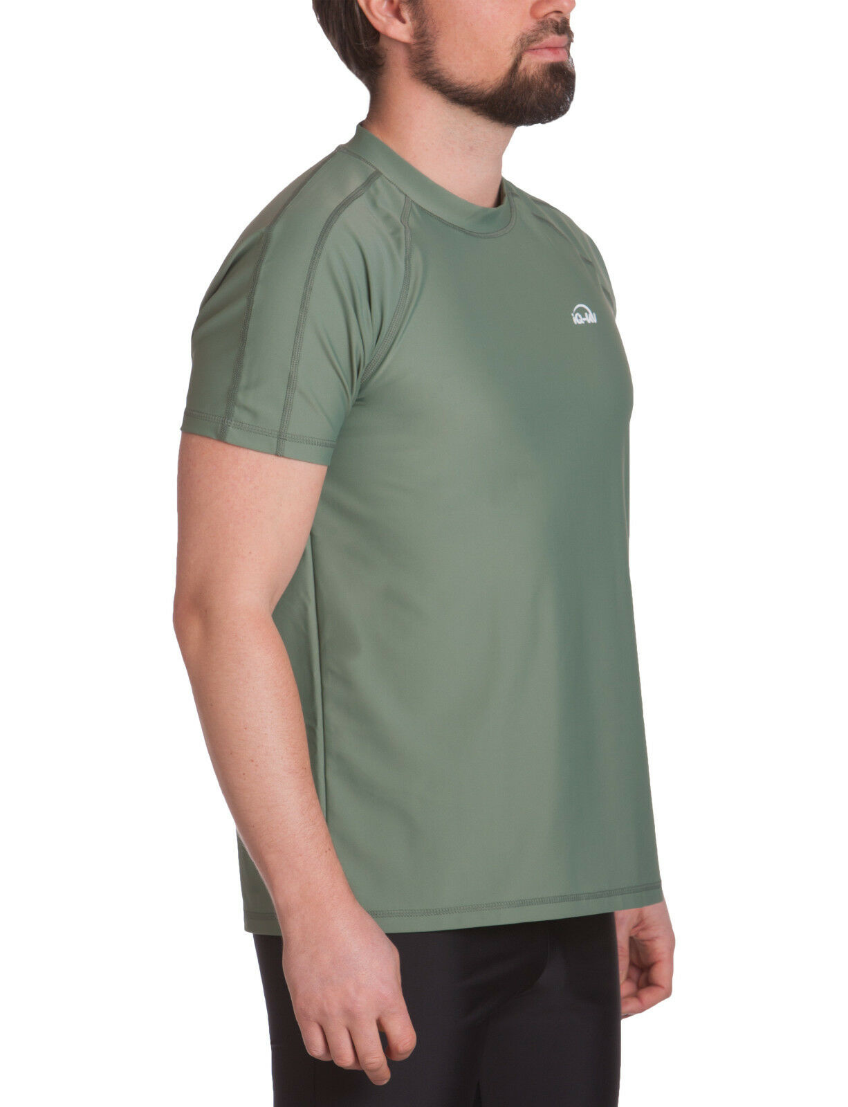 iQ UV 300 Shirt Loose Fit Men Herren S olive grün Schutz Bekleidung Neu – Bild 5