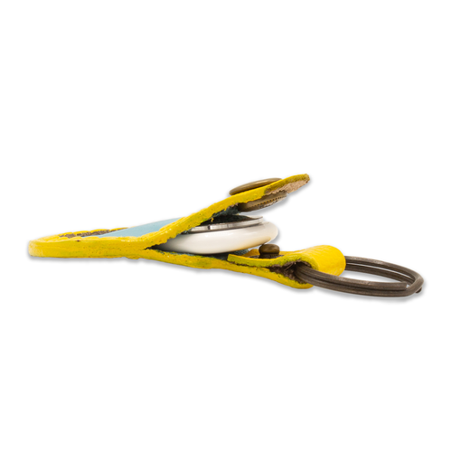 Air Tag Gehäuse gelb/türkis (DWAM) – Bild 4