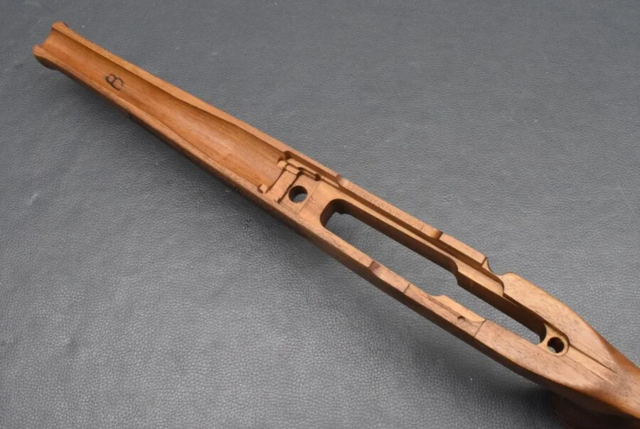 Jagd-Lochschaft für 98er Systeme, links, HK II, Nußbaum, bayr. Backe, Neuware – Bild 3