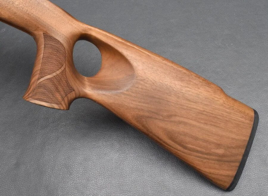 Jagd-Lochschaft für 98er Systeme, links, HK II, Nußbaum, bayr. Backe, Neuware – Bild 6