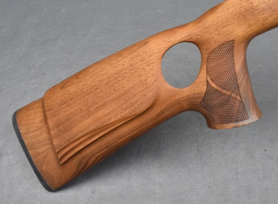 Jagd-Lochschaft für 98er Systeme, links, HK II, Nußbaum, bayr. Backe, Neuware – Bild 7