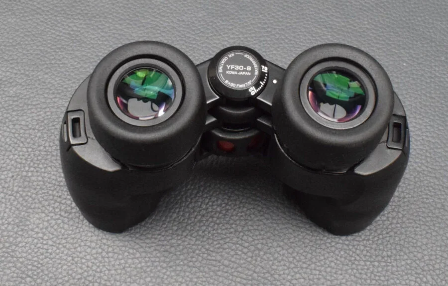Kowa Fernglas YF II 8×30 Porro-Prismen, schwarz/rot, Neuware aus einer Geschäftsauflösung! – Bild 5