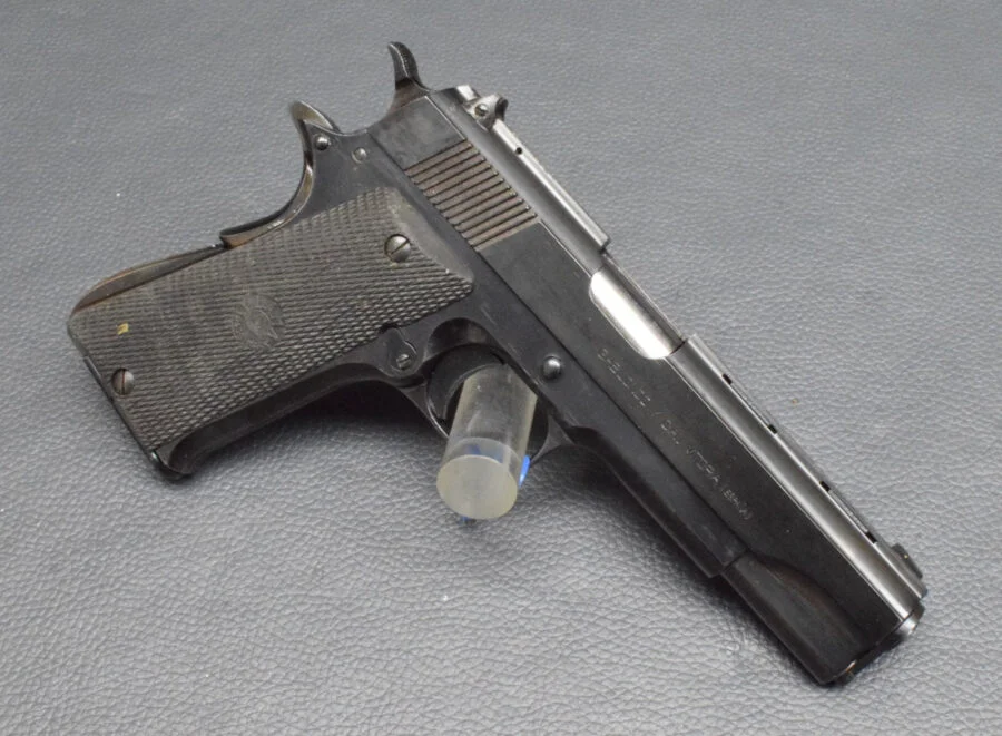 Llama Pistole Modell VIII, Kaliber 38 SuperAuto, sehr gut – Bild 3