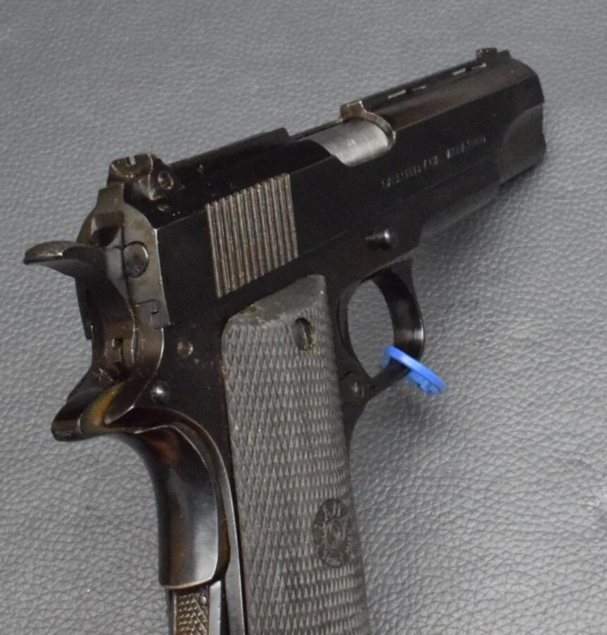 Llama Pistole Modell VIII, Kaliber 38 SuperAuto, sehr gut – Bild 5