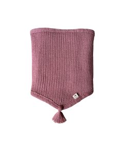 OH CHAPÔ – Rundschal, LOOPI, Rosé, Bio Merinowolle