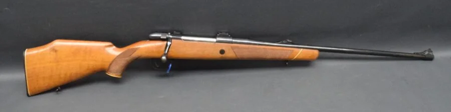 Mauser 2000, Repetierbüchse, Kaliber 7×64. mit Schwenkmontagebasen, gut – Bild 9