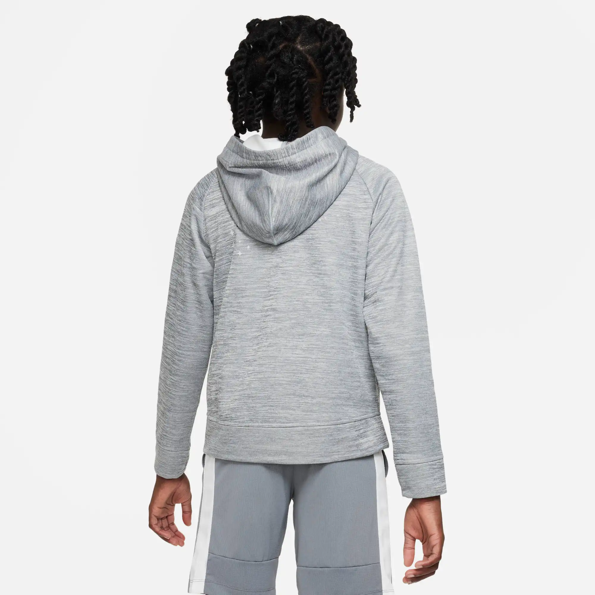 NIKE THERMA-FIT BIG KIDS' (BOY CARBON HEATHER/BLACK/LT SMOKE – Bild 3