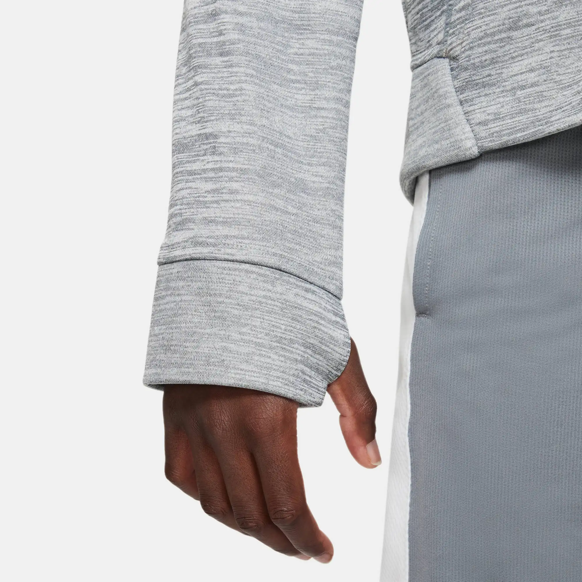 NIKE THERMA-FIT BIG KIDS' (BOY CARBON HEATHER/BLACK/LT SMOKE – Bild 6