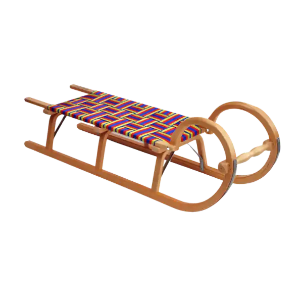 Hörnerrodel Gurtsitz