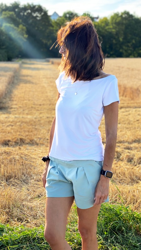 Jersey aus Bambus, unifarben Grau / Dunkelgrau – Bild 4