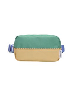 Sticky Lemon – Bauchtasche, „COLOURBLOCKING“, aquatic green + sandy yellow