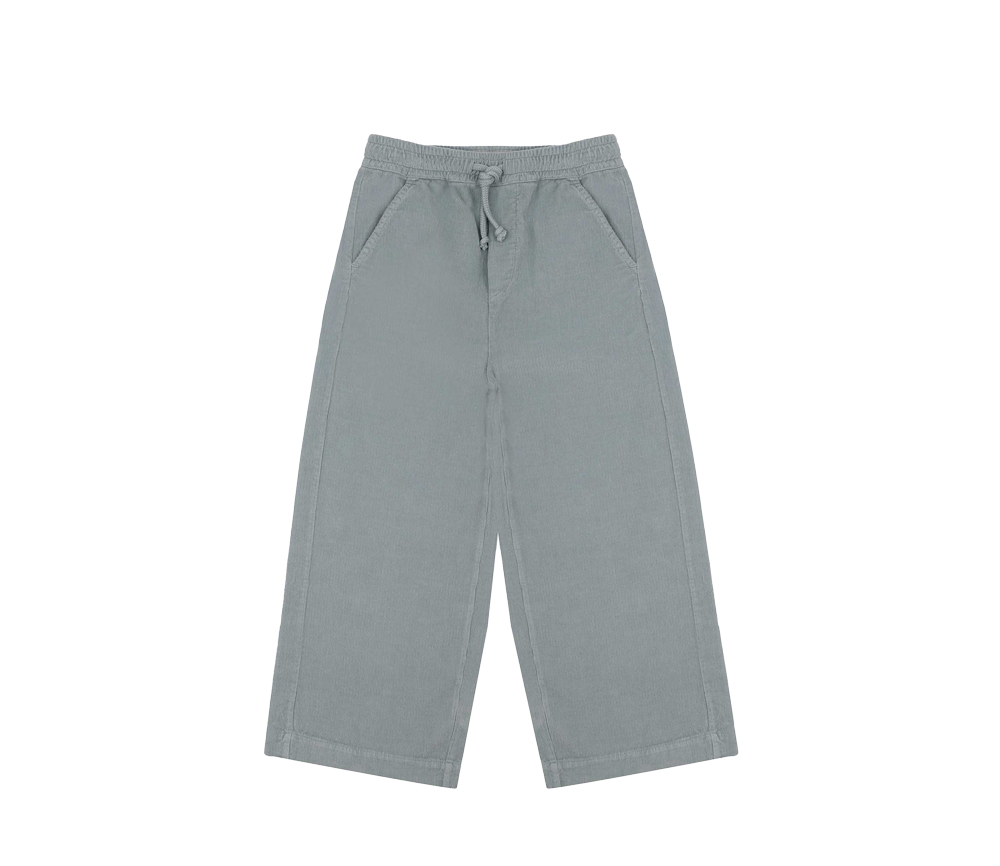 JENEST – Kordhose, CAMMIE, misty blue, Biobaumwolle