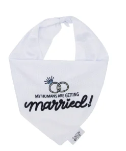 Hunde-Bandana „my humans are getting married“ <3 (S)