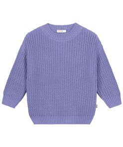 YUKI – Knitted Sweater, LAVENDER, Bio Baumwolle