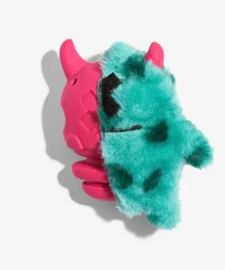 zeedog „Mr. X“, 2in1, Plüschspielzeug mit superfesten Naturkautschukkern, 14×10 cm